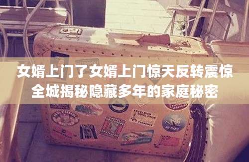 女婿上门了女婿上门惊天反转震惊全城揭秘隐藏多年的家庭秘密
