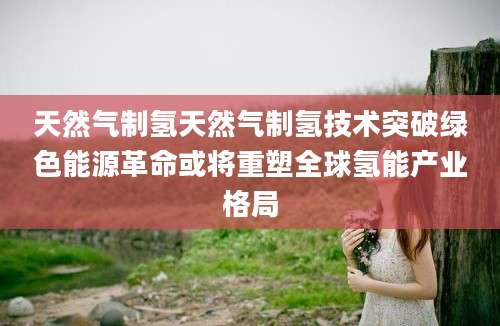 天然气制氢天然气制氢技术突破绿色能源革命或将重塑全球氢能产业格局