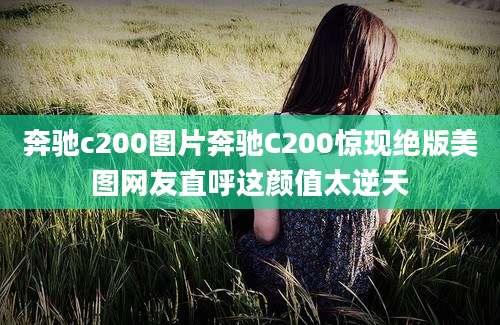 奔驰c200图片奔驰C200惊现绝版美图网友直呼这颜值太逆天