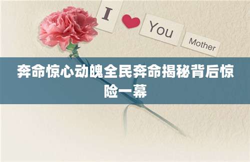 奔命惊心动魄全民奔命揭秘背后惊险一幕