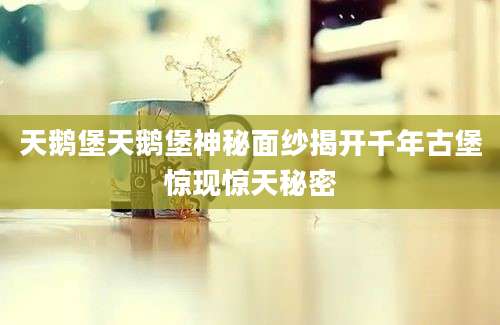 天鹅堡天鹅堡神秘面纱揭开千年古堡惊现惊天秘密