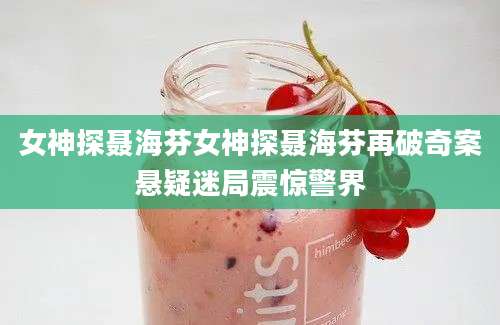 女神探聂海芬女神探聂海芬再破奇案悬疑迷局震惊警界