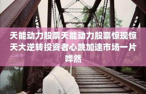 天能动力股票天能动力股票惊现惊天大逆转投资者心跳加速市场一片哗然