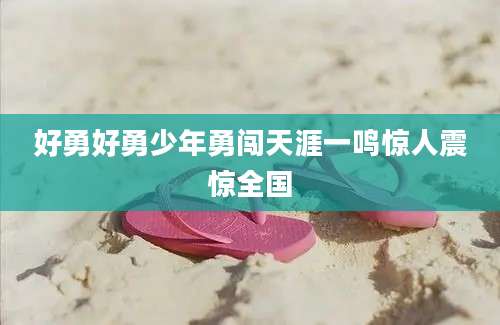 好勇好勇少年勇闯天涯一鸣惊人震惊全国