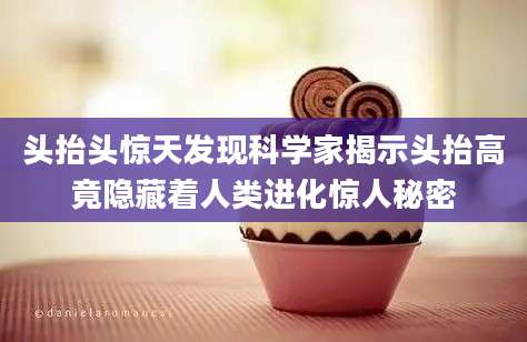 头抬头惊天发现科学家揭示头抬高竟隐藏着人类进化惊人秘密